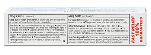 Miconazole Globe Creme 1 oz (3er Pack) – Behandelt Fußpilz, Jock Juckreiz, Ringelflechte und mehr
