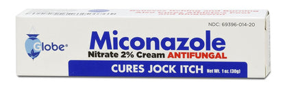 Miconazole Globe Creme 1 oz (3er Pack) – Behandelt Fußpilz, Jock Juckreiz, Ringelflechte und mehr