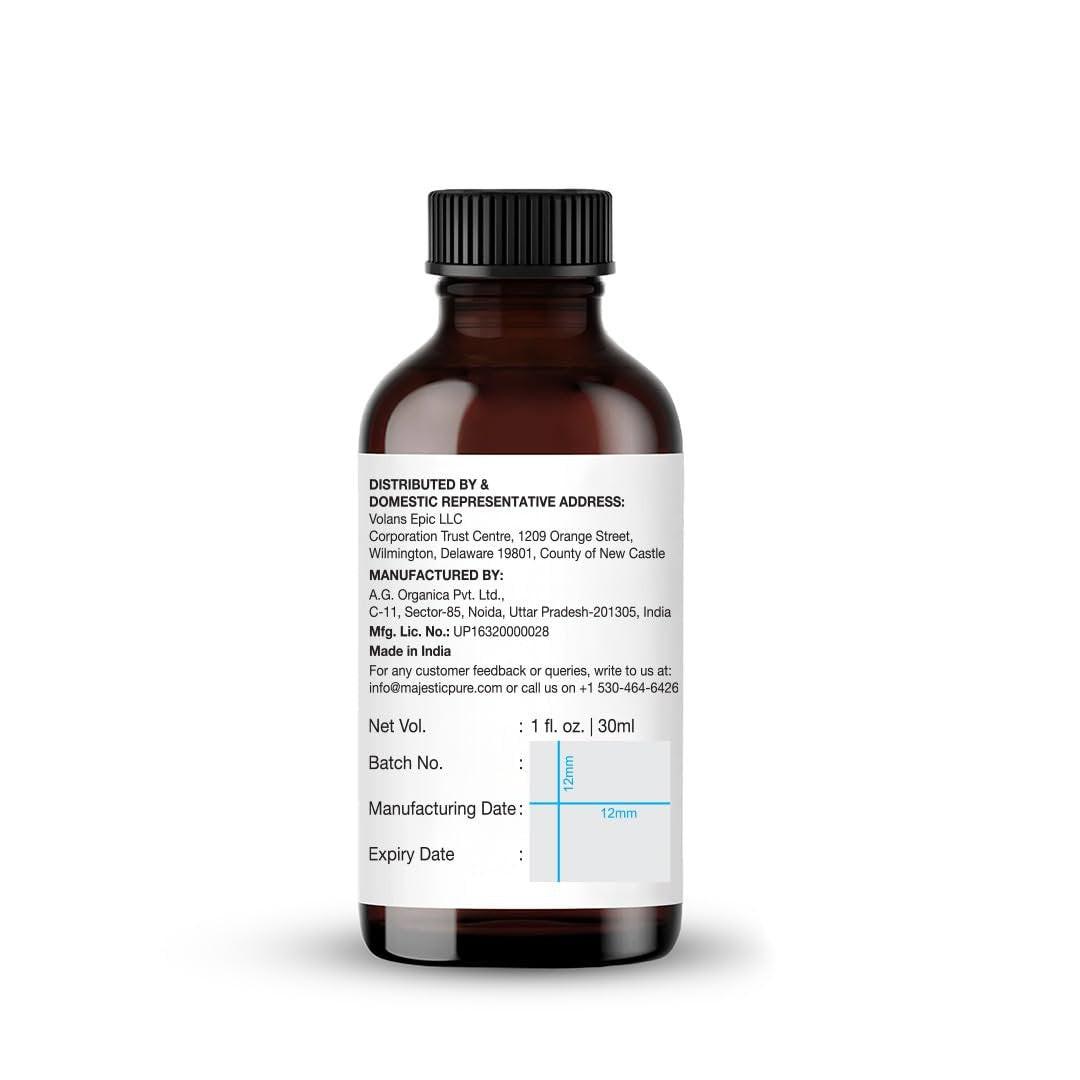 Majestic Pure Eukalyptus ätherisches Öl mit Glaspipette - 100% rein und natürlich - Ätherisches Öl für Diffuser, Aromatherapie, Seifen- und Kerzenherstellung, 30 ml