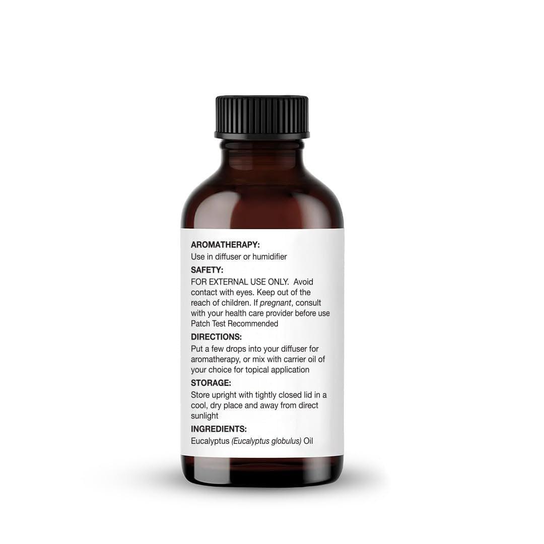 Majestic Pure Eukalyptus ätherisches Öl mit Glaspipette - 100% rein und natürlich - Ätherisches Öl für Diffuser, Aromatherapie, Seifen- und Kerzenherstellung, 30 ml
