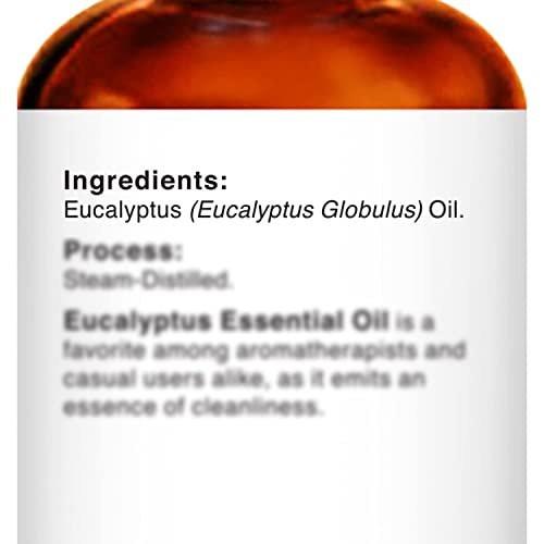 Majestic Pure Eukalyptus ätherisches Öl mit Glaspipette - 100% rein und natürlich - Ätherisches Öl für Diffuser, Aromatherapie, Seifen- und Kerzenherstellung, 30 ml