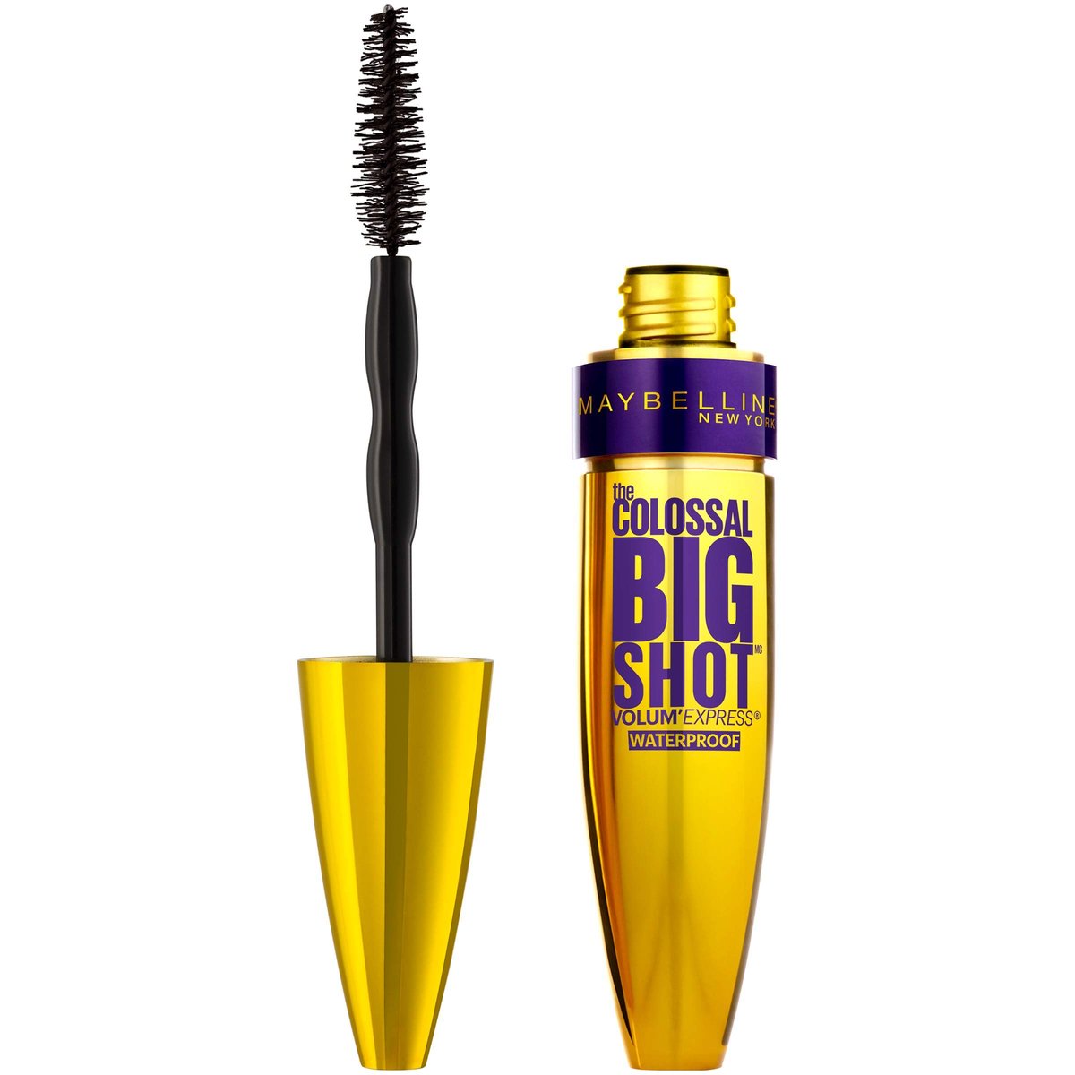 Maybelline New York Volum' Express The Colossal wasserfest, sehr Schwarz, 0,33 fl. oz.