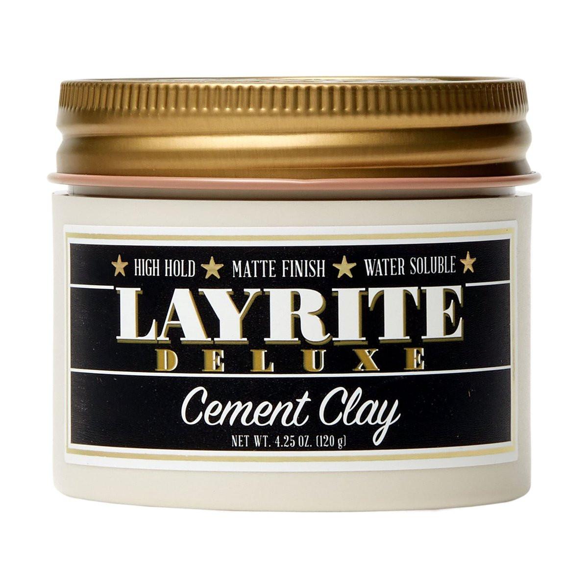 Layrite Cement Hair Clay, 120 g – Starker Halt & matter Look