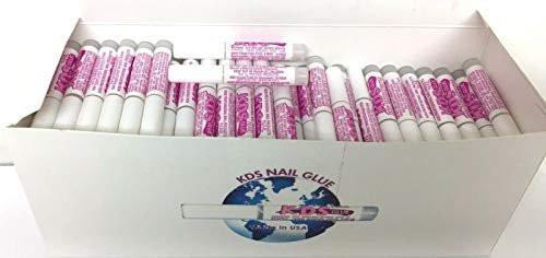 KDS Nagelkleber 100 Stück – Transparenter Superbond für Acrylnägel und Tips