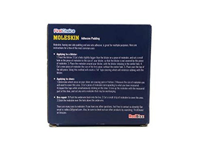 Extra Robustes Moleskin – 2" x 5 Yards (Hautfarbe)