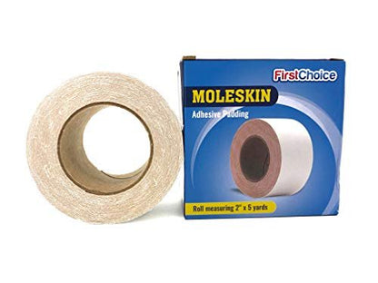 Extra Robustes Moleskin – 2" x 5 Yards (Hautfarbe)