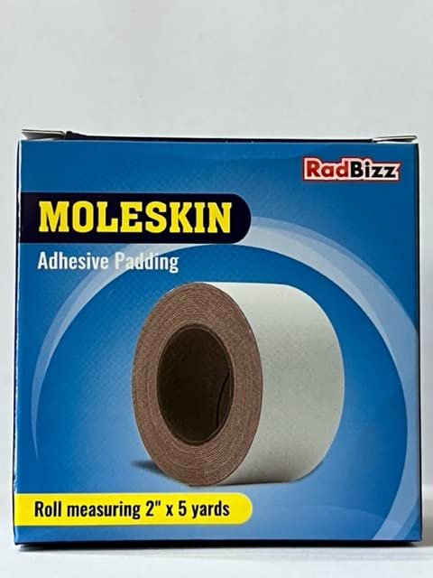 Extra Robustes Moleskin – 2" x 5 Yards (Hautfarbe)