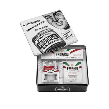 Proraso Vintage Toccasana Geschenkset in Blechdose, 5,2 Unzen