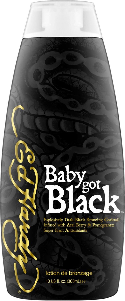 Ed Hardy Baby Got Black Bräunungslotion 10 oz – Intensive Tönung für dunkle Bräune