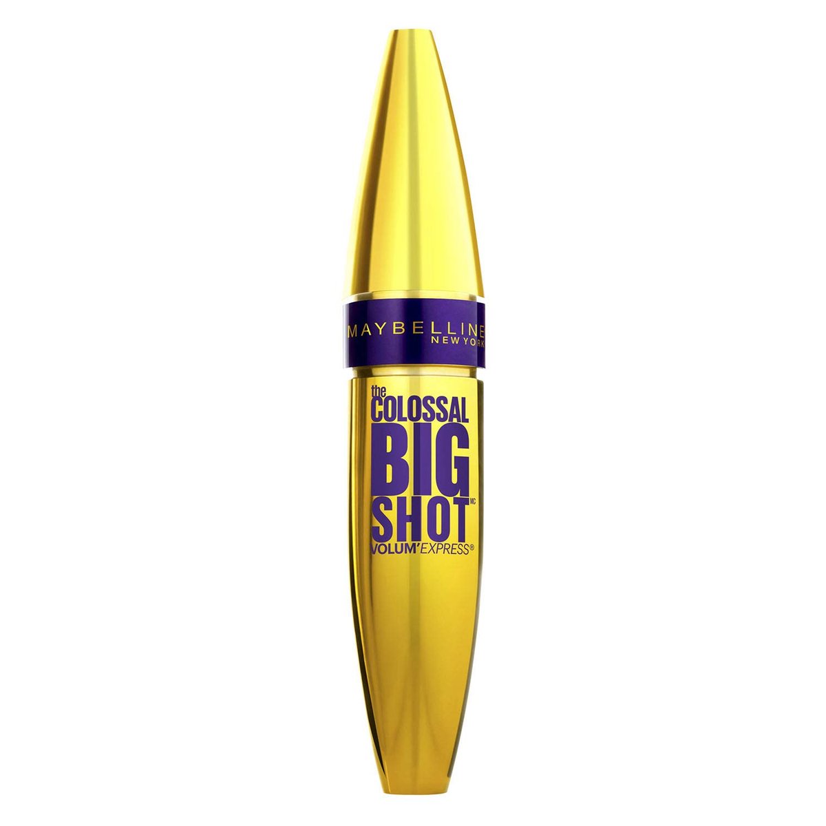 Maybelline New York Volum' Express The Colossal Big Shot waschbare Mascara, Schwarzest Schwarz, 0,33 fl. oz.