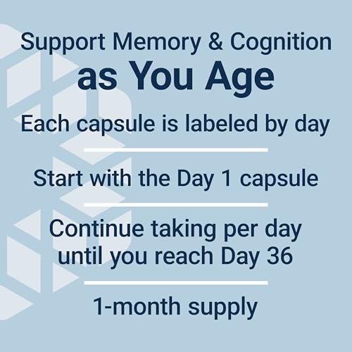 Life Extension Memory Protect – Kognitive Gesundheit mit Lithium und Colostrinin, 36 Kapseln