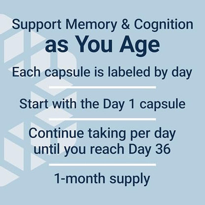 Life Extension Memory Protect – Kognitive Gesundheit mit Lithium und Colostrinin, 36 Kapseln