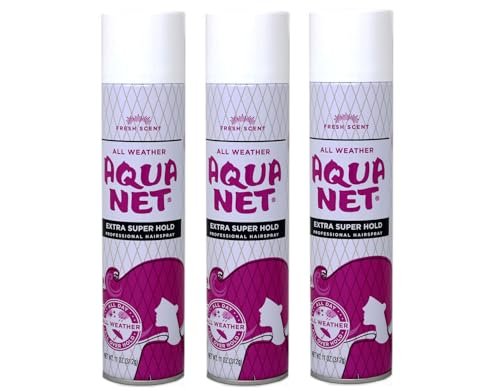 Aqua Net Professional Haarspray Extra Super Haltbar Frischer Duft 11 oz - Sparpaket (3er-Pack)
