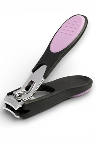 Dream Cut Nagelknipser, Zehennagelknipser, verchromt, Edelstahl, scharf, robust, Komfortgriff, Nagelfänger, für Männer und Frauen, Nagelschneider, Trimmer