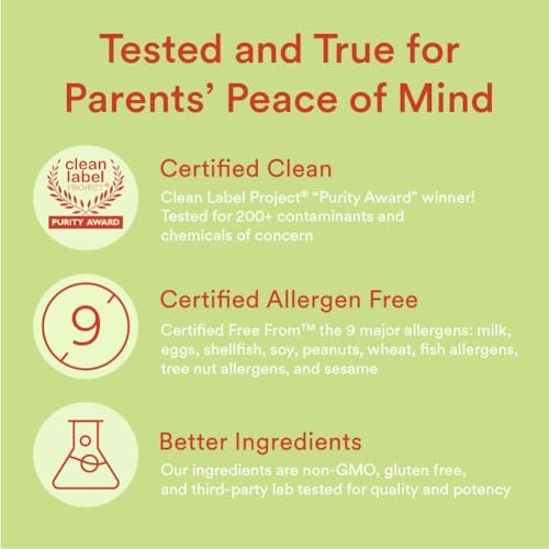 SmartyPants Kids Multivitamin Gummies mit Ballaststoffen - Vitamin D3, C, B12, B6, A, Zink, Biotin, Inositol, Fruchtgummis, drei Fruchtgeschmacksrichtungen, 90 Stück (22 Tage Vorrat)