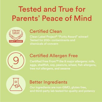 SmartyPants Kids Multivitamin Gummies mit Ballaststoffen - Vitamin D3, C, B12, B6, A, Zink, Biotin, Inositol, Fruchtgummis, drei Fruchtgeschmacksrichtungen, 90 Stück (22 Tage Vorrat)