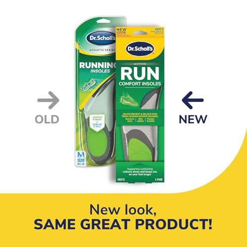 Dr. Scholl's Run Active Active Comfort Einlegesohlen für Damen, 1 Paar, zuschneidbare Einlagen