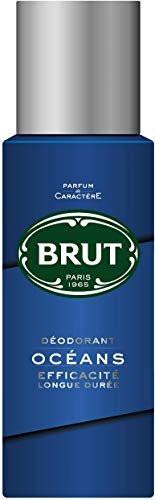 Brut Deodorant Body Spray Ocean 200ml – 3er Pack | Frischer Meeresduft