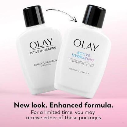OLAY Active Hydrating Beauty Fluid Lotion 6 oz – 2er-Pack sparen
