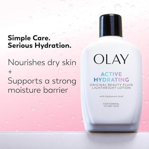 OLAY Active Hydrating Beauty Fluid Lotion 6 oz – 2er-Pack sparen
