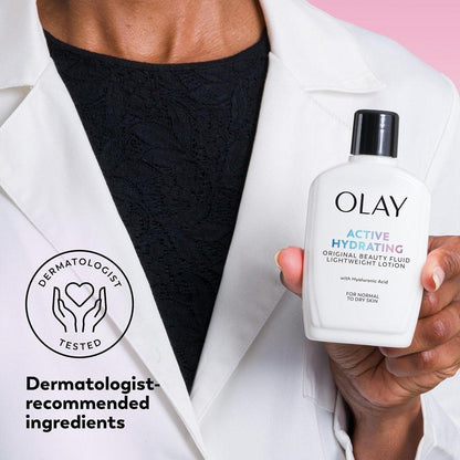 OLAY Active Hydrating Beauty Fluid Lotion 6 oz – 2er-Pack sparen