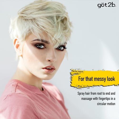 got2b Glued Blasting Freeze Haarspray 12 Fl Oz Pack of 6 – Extra starker Halt für Spikes & Styles – wind- und feuchtigkeitsbeständig