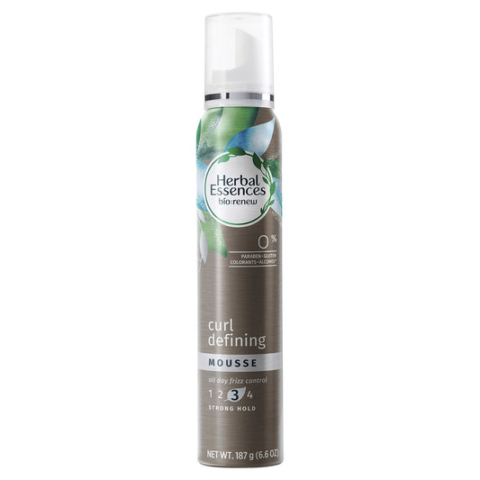Herbal Essences Biorenew Curl Define Mousse, 200 ml – Definition und Feuchtigkeit für Locken