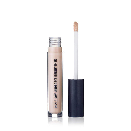 Lune+Aster RealGlow Undereye Brightener Concealer - Cremige, feuchtigkeitsspendende Formel gegen dunkle Augenringe, für strahlende Augen | Duftfrei | Hypoallergen, dermatologisch & allergiegetestet | Hergestellt in den USA