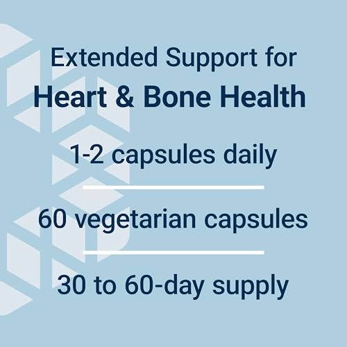 Life Extension Extend-Release Magnesium – verlängerte Herz- und Knochenunterstützung, Herz-Kreislauf- und Blutdruckgesundheit, bioverfügbare Formel, glutenfrei, nicht-GVO, vegetarisch, 60 Kapseln