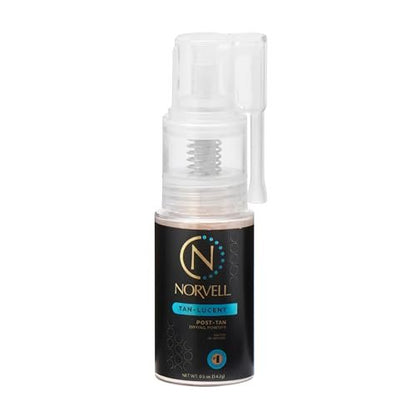 Norvell Post Sunless Tan-Lucent Talkumfreies getöntes Trockenpuder 0,5 oz – Finishing-Puder für makellose Sprühbräune, absorbiert Feuchtigkeit, verhindert Streifen und verbessert die Farbe