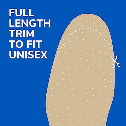 Dr. Scholl's Comfort Air-Pillo Einlegesohlen – 1 Paar, Größe 7-13 (Herren), 5-10 (Damen)