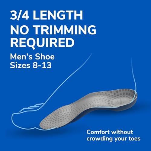 Dr. Scholl's Comfort Tri-Comfort Einlegesohlen für Herren, 1 Paar, Größe 8-14