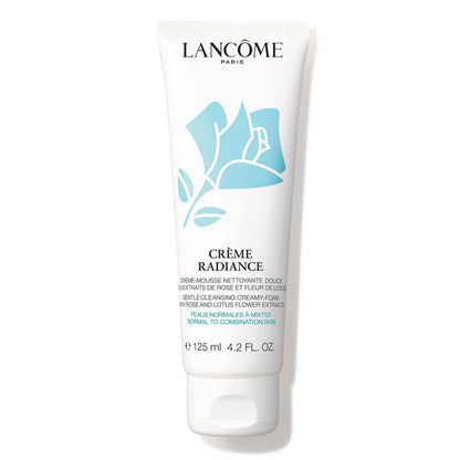 Lancôme Crème Radiance Reinigungscreme-Schaum | Sanfte Gesichtsreinigung für normale & Mischhaut, entfernt wasserfestes Make-up & klärt Poren, 125 ml