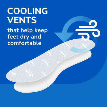 Dr. Scholl's AIR-PILLO Einlegesohlen // Ultrawelche Polsterung und langanhaltender Komfort mit zwei Schaumstoffschichten, passend für jeden Schuh - Ein Paar