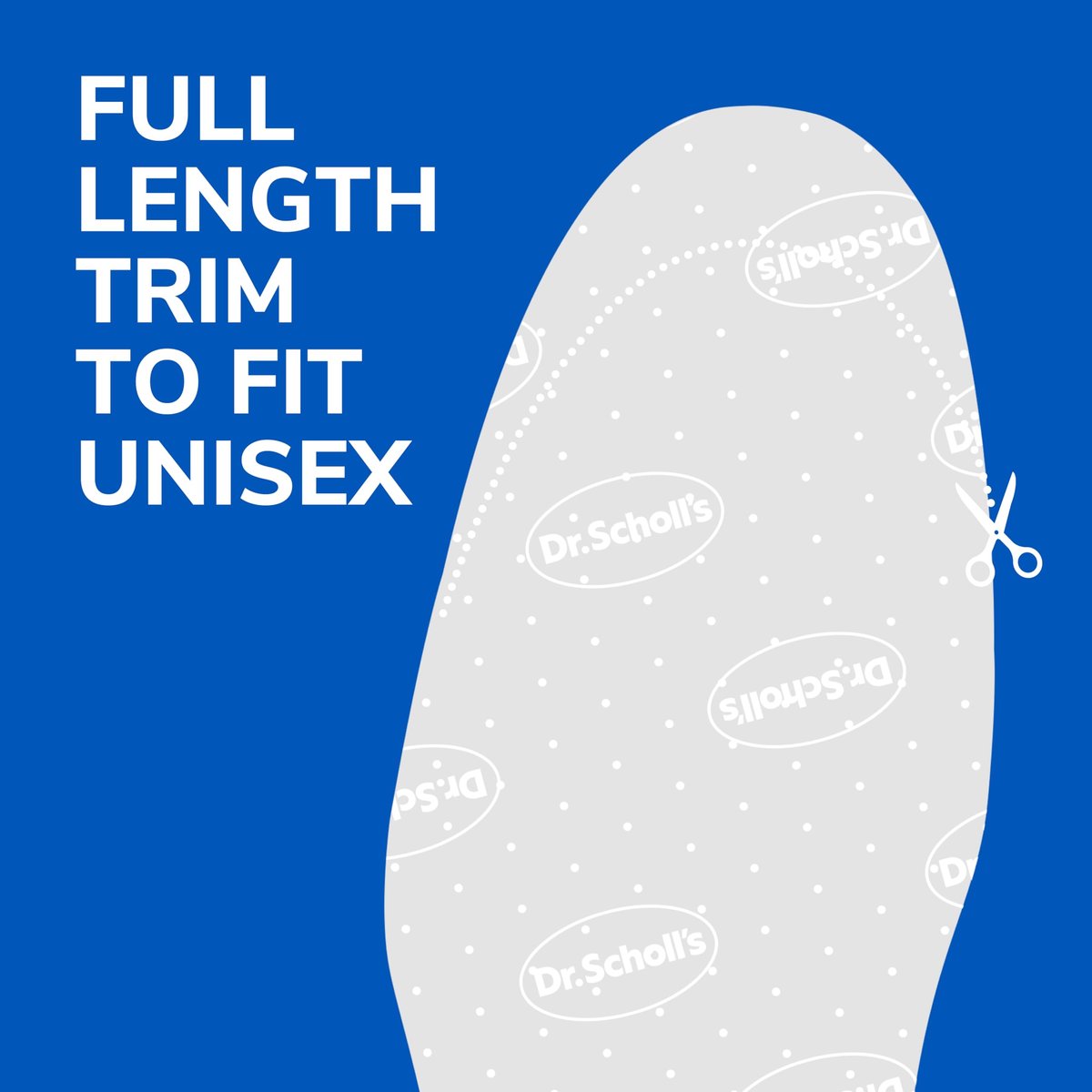 Dr. Scholl's AIR-PILLO Einlegesohlen // Ultrawelche Polsterung und langanhaltender Komfort mit zwei Schaumstoffschichten, passend für jeden Schuh - Ein Paar