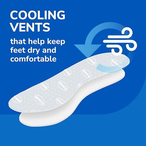 Dr. Scholl's AIR-PILLO Einlegesohlen // Ultrawelche Polsterung und langanhaltender Komfort mit zwei Schaumstoffschichten, passend für jeden Schuh - Ein Paar