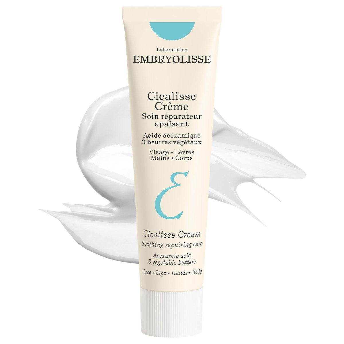 Embryolisse Cicalisse Gesichtscreme – Feuchtigkeitscreme mit Hyaluronsäure zur Beschleunigung der Hautregeneration – Tägliche Pflege für Gesicht, Körper und Lippen, alle Hauttypen – 40 ml
