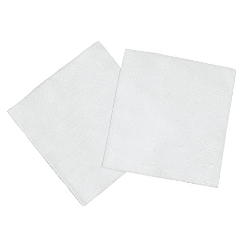 ForPro Professional Collection Fusselfreie 4-lagige Seiden-Gaze-Tücher, 100% fusselfrei, ultraweich, für Produktanwendung und medizinische Pflege, 10 x 10 cm, 200 Stück