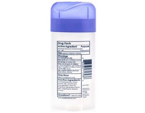 SURE Antiperspirant Deodorant Fest, 2,6 oz, 6er-Pack – Zuverlässiger Schutz für den ganzen Tag