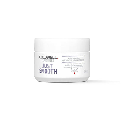 Goldwell Dualsenses Just Smooth Taming 60sec Treatment 200ml – Glättende Haarkur für geschmeidiges Haar