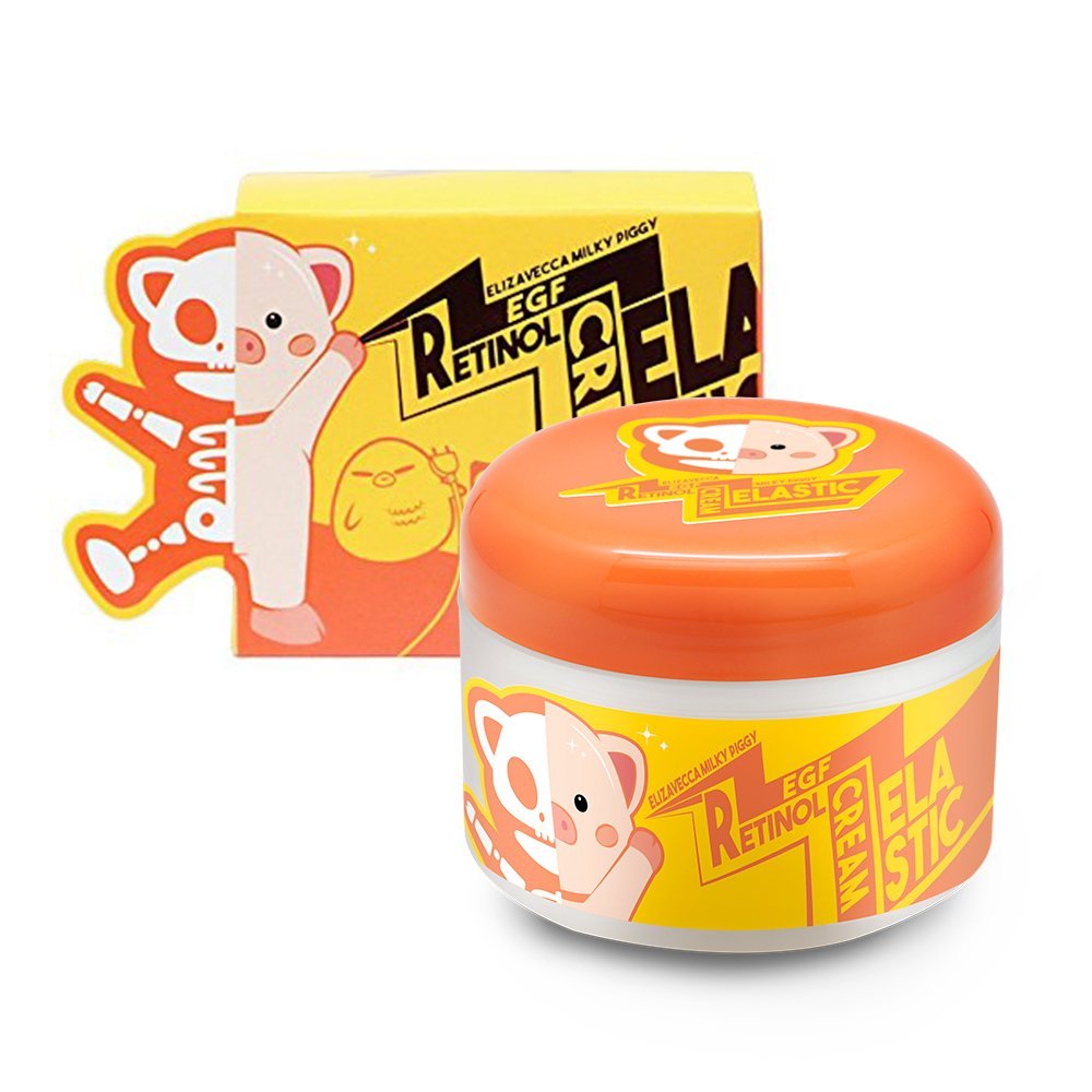 Elizavecca Milky Piggy Retinol Creme 100g - Anti-Aging Gesichtscreme mit Schwalbennestextrakt (69,9%)