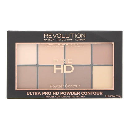 Makeup Revolution Ultra Pro Powder Contour – Konturpalette für helle bis mittlere Hauttöne