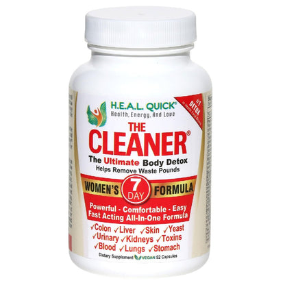 Century Systems The Cleaner Detox – 7-Tägige Komplettreinigung für Frauen, 52 Kapseln
