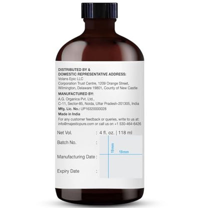 Majestic Pure Oregano Öl 100% rein & natürlich – 118 ml mit Glaspipette für Diffuser, Aromatherapie, Seifen- und Kerzenherstellung