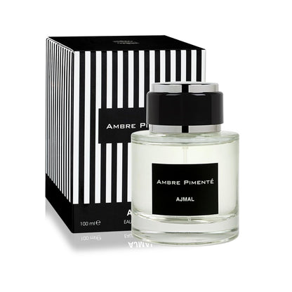 Ajmal Ambre Pimente Eau de Parfum – 100 ml – Warm, sinnlich & langanhaltend – Unisex-Duft aus Dubai mit Amber, Gewürzen & holzigem Moschus