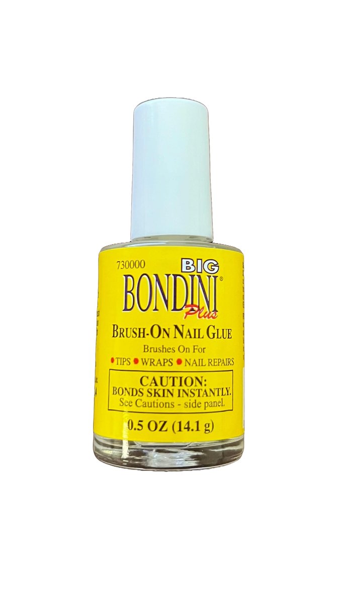 Big Bondini Brush-On Nagellack-Kleber 0,5 Unzen – Starker Halt für künstliche Nägel