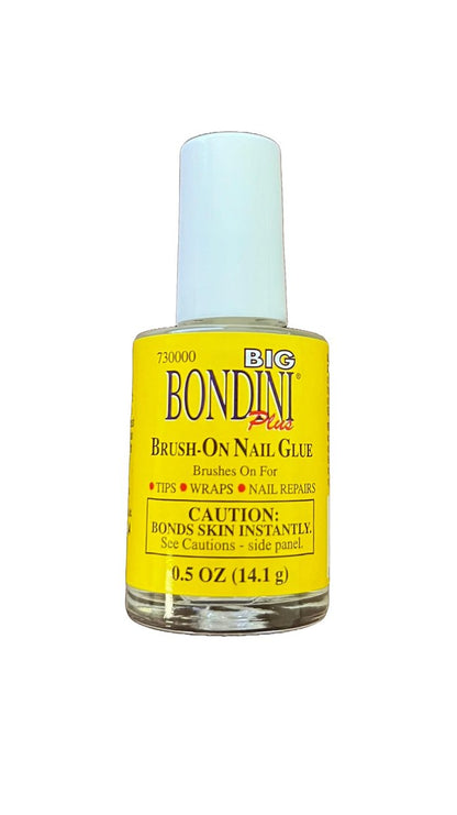 Big Bondini Brush-On Nagellack-Kleber 0,5 Unzen – Starker Halt für künstliche Nägel