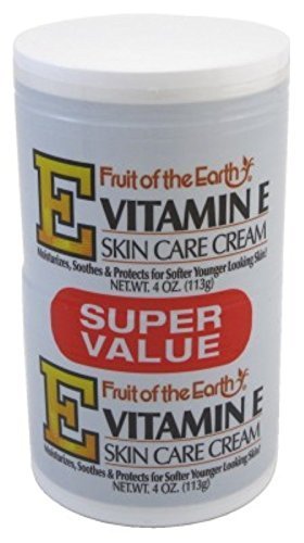Fruit of the Earth Vitamin-E Creme 4oz im Doppelpack – Reichhaltige Feuchtigkeitspflege