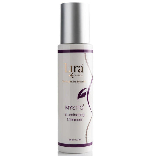Lira Clinical MYSTIQ iLuminating Cleanser - Feuchtigkeitsspendendes Gesichtswaschmittel mit Vitamin C, Orangen-Stammzellen und Pflanzenextrakten - Sanfter Gesichtsreiniger unterstützt Hautbarriere und Feuchtigkeit - 177 ml