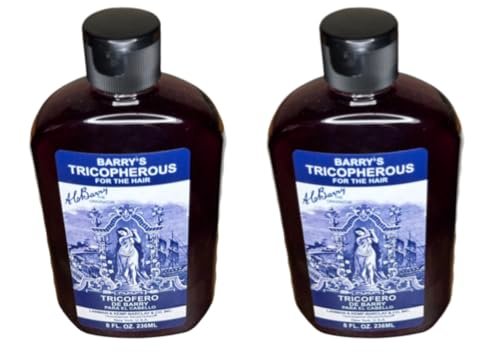 Tricopherous Barry's LK Haarwasser Regular für schwarzes Haar, 2er-Pack (2 x 237 ml)